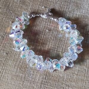 Sparkle Silver Tone Bracelet
